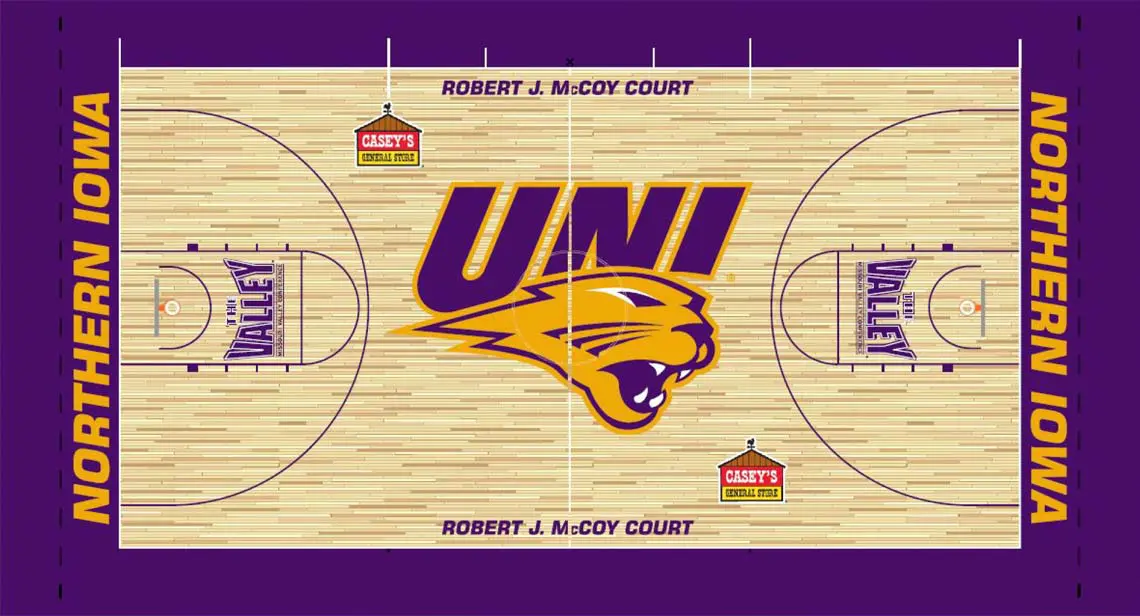 mcleod center court design