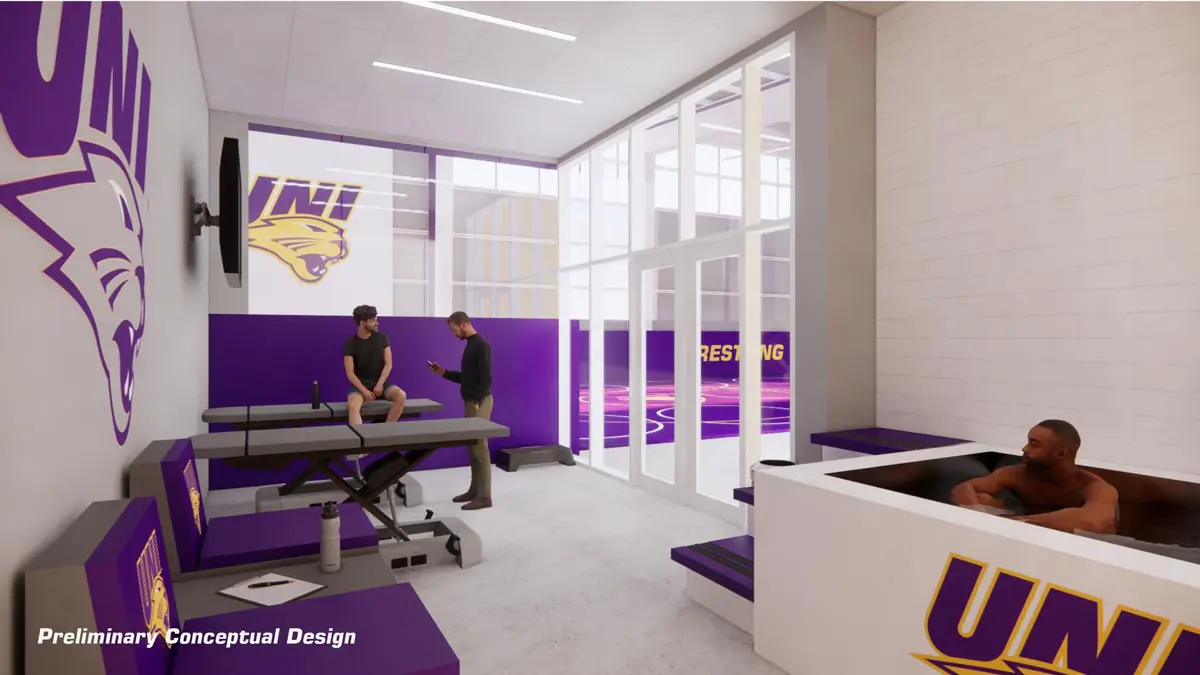 Wrestling Training Facility - Rendering 6