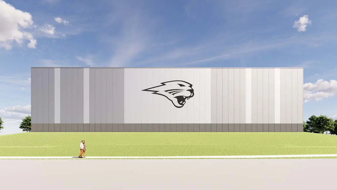 Court Sports Training Facility Rendering