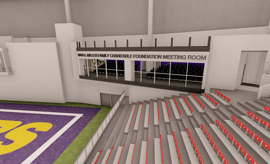 Football Team Meeting Room - Rendering 1