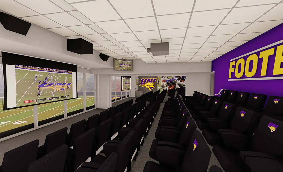 Football Team Meeting Room - Rendering 3